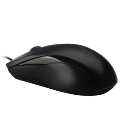 RAPOO N1200 SILENT BLACK USB MOUSE