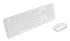 RAPOO X260S WHITE WIRELESS KEYBOARD MOUSE COMBO