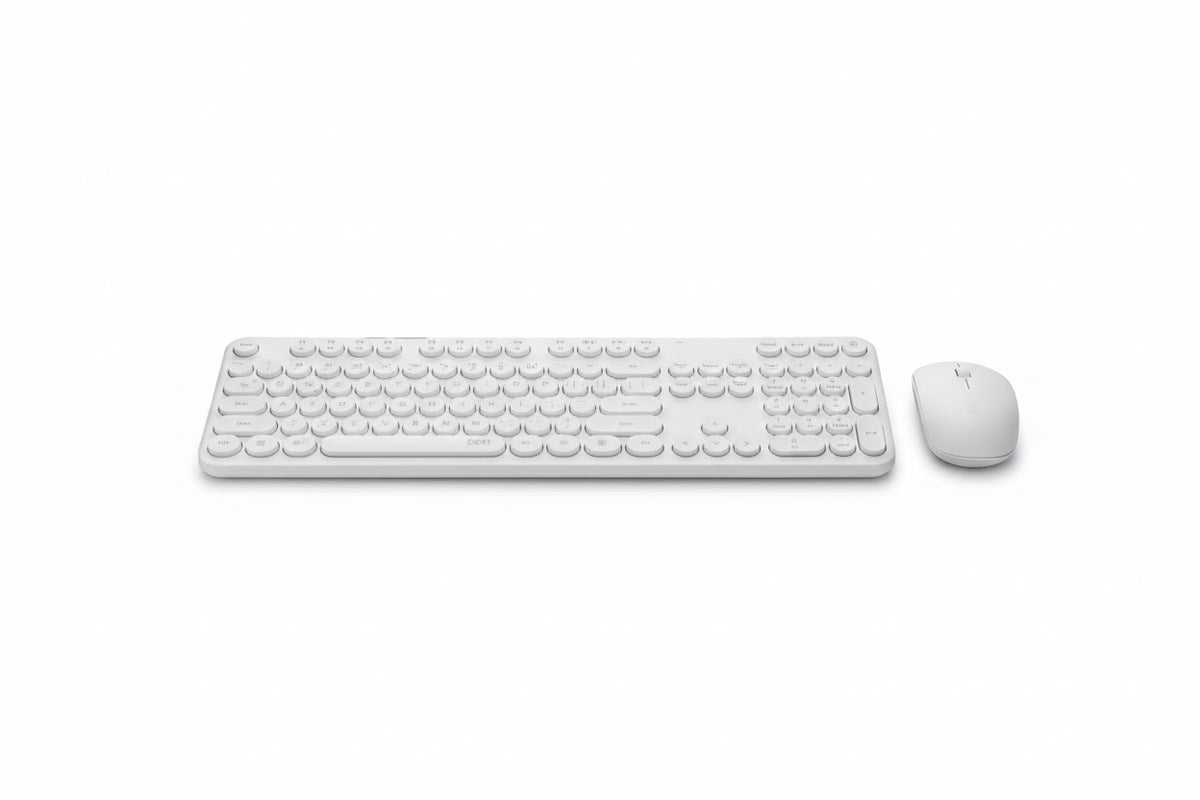 RAPOO X260S WHITE WIRELESS KEYBOARD MOUSE COMBO