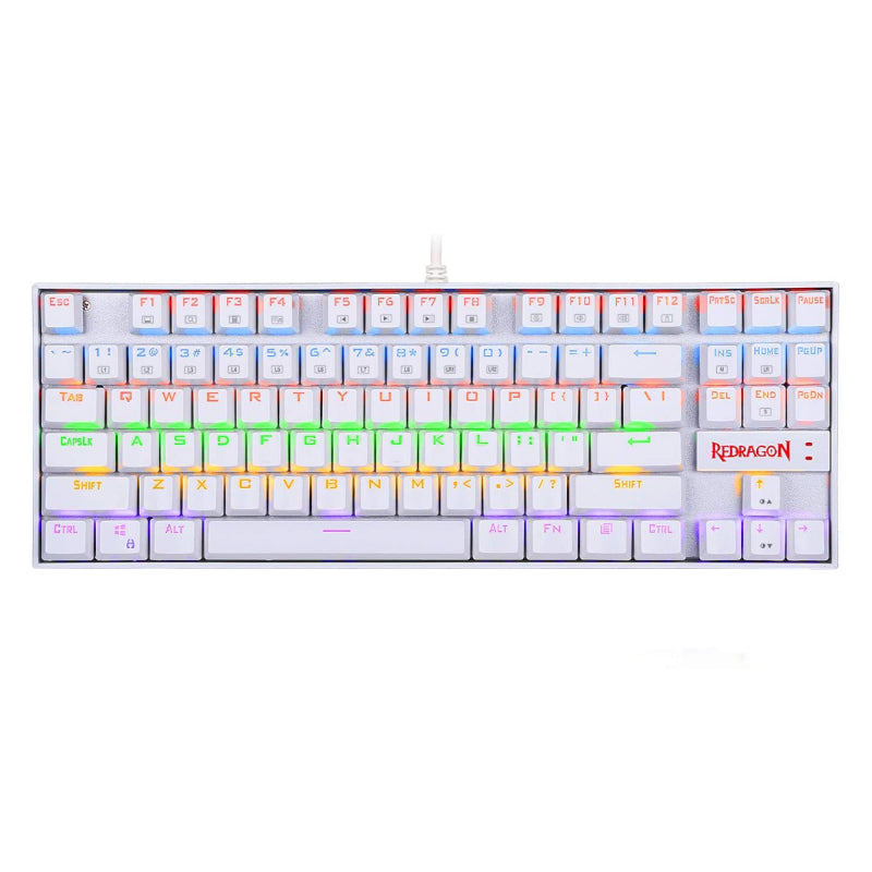 REDRAGON KUMARA K552W RGB-1 MECHANICAL WHITE GAMING KEYBOARD