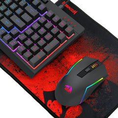 REDRAGON S148 GAMING ESSENTIALS 4 IN 1 BLACK GAMING SET
