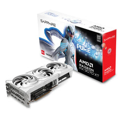 SAPPHIRE PURE AMD RADEON RX 9070XT 16GB GAMING OC DUAL HDMI DUAL DP GRAPHICS CARD