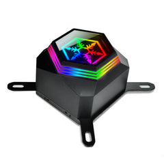 SILVERSTONE PF240 120MM ARGB DUAL FAN AIO LIQUID COOLING CPU COOLER