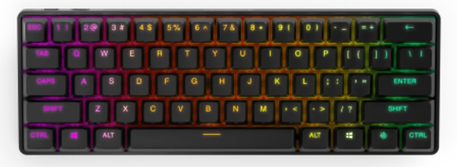 STEELSERIES APEX PRO MINI 64842 WIRELESS GAMING KEYBOARD