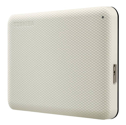 TOSHIBA 2TB CANVIO ADVANCE WHITE HDTCA20AW3AA EXTERNAL HARD DRIVE
