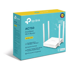 TP LINK ARCHER C24 AC750 DUAL BAND ROUTER