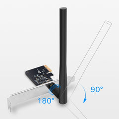 TP LINK ARCHER T2E AC600 DUAL BAND PCIE WIFI ADAPTER