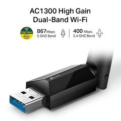TP LINK ARCHER T3U PLUS AC1300 DUAL BAND USB WIFI ADAPTER TP LINK