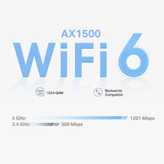TP LINK DECO X10 AX1500 2PACK WHOLE HOME MESH WI-FI 6 ROUTER