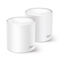 TP LINK DECO X60 AX5400 2PACK WHOLE HOME MESH WI-FI 6 ROUTER