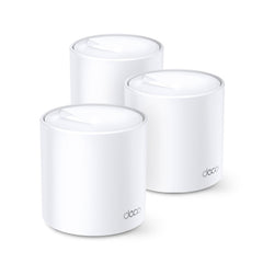 TP LINK DECO X60 AX5400 3PACK SUPERIOR WHOLE HOME MESH WI-FI 6 ROUTER