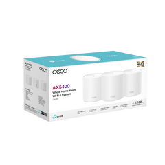 TP LINK DECO X60 AX5400 3PACK SUPERIOR WHOLE HOME MESH WI-FI 6 ROUTER