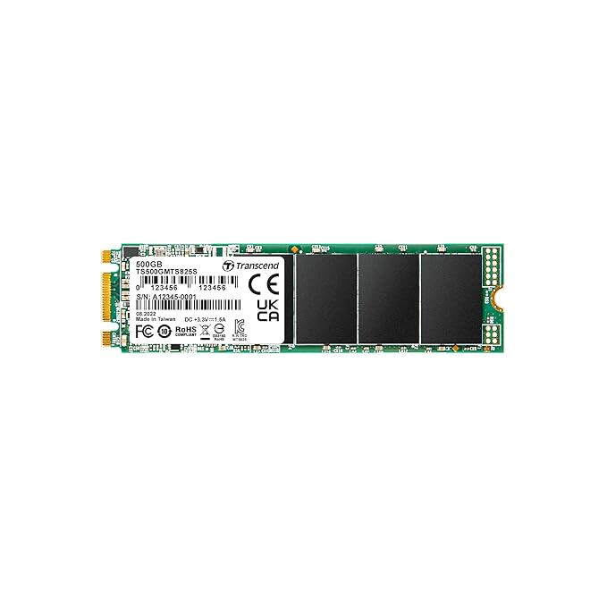 TRANSCEND 500GB TS500GMTS825S SOLID STATE DRIVE M.2