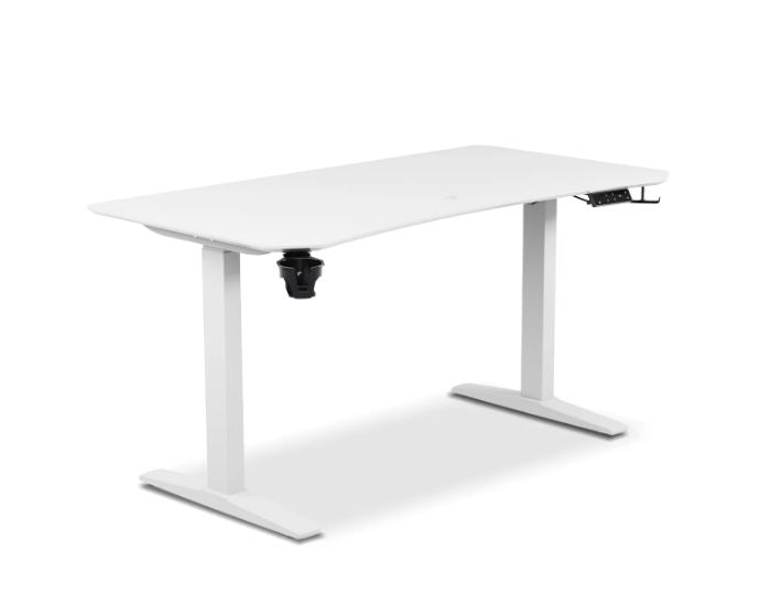 TTRACING TITUS X SMART DESK WHITE TOP (HOWLITE) 1.4M FRAME COMPUTER TABLE