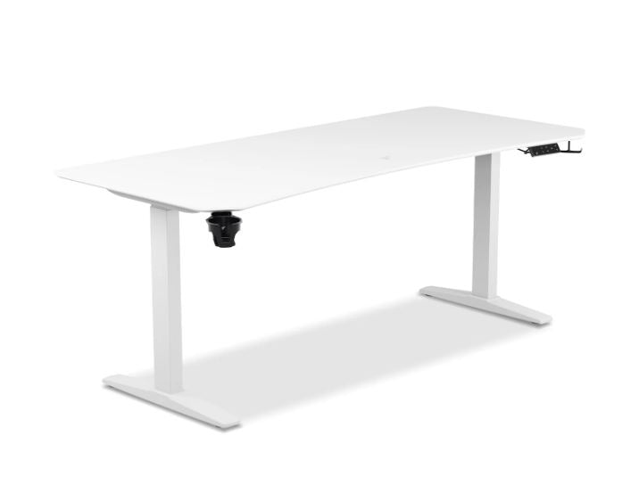 TTRACING TITUS X SMART DESK WHITE  (HOWLITE) TOP 1.8M FRAME COMPUTER TABLE
