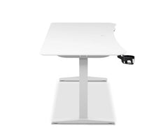 TTRACING TITUS X SMART DESK WHITE  (HOWLITE) TOP 1.8M FRAME COMPUTER TABLE