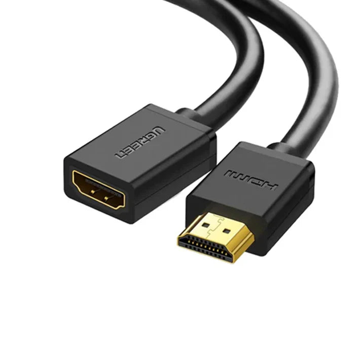 UGREEN HDMI MALE TO FEMALE 2M BLACK 10142 CABLE