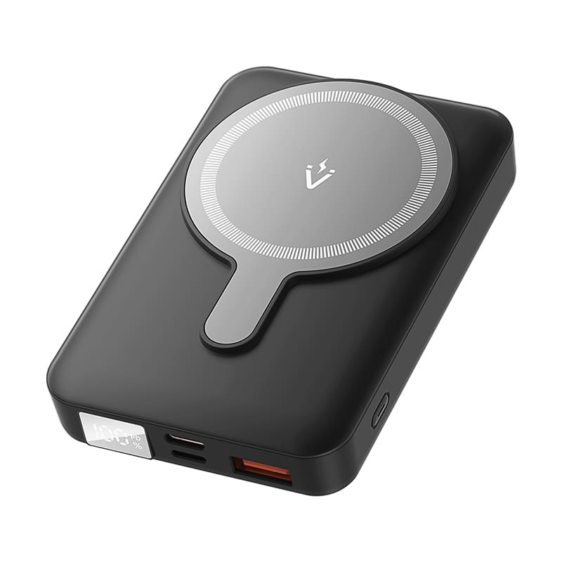 VENTION FHTB0 10000MAH MAGNETIC USB-A+USB-C+LIGHTNING WIRELESS BLACK WIRELESS POWER BANK