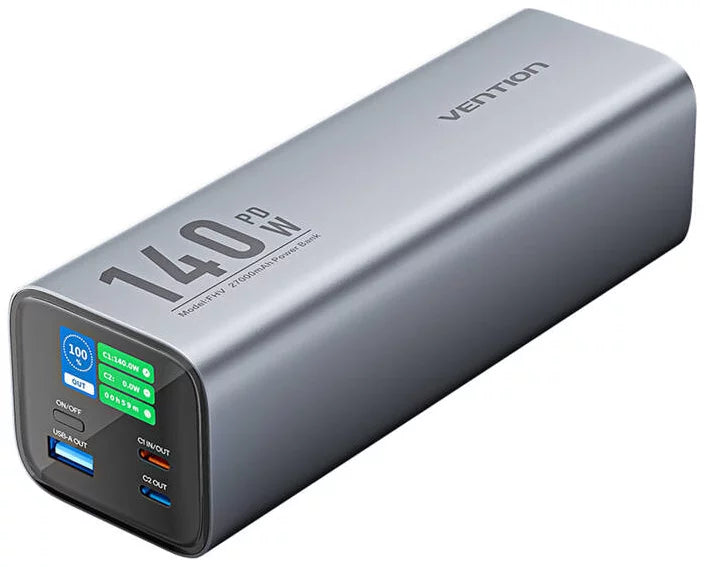 VENTION FHVH0 27000MAH 140W GRAY POWER BANK