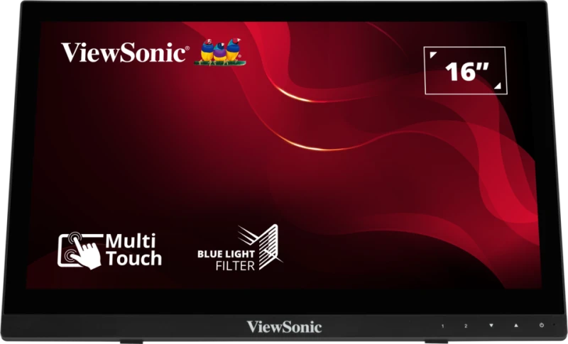 VIEWSONIC TD1630-3 16" TOUCH SCREEN MONITOR
