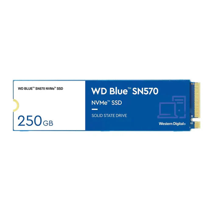 WD 250GB BLUE SN570 WDS250G3B0C SOLID STATE DRIVE M.2 NVME