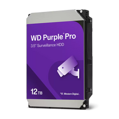 WESTERN DIGITAL 12TB WD PURPLE PRO HARD DRIVE 3.5' FOR CCTV