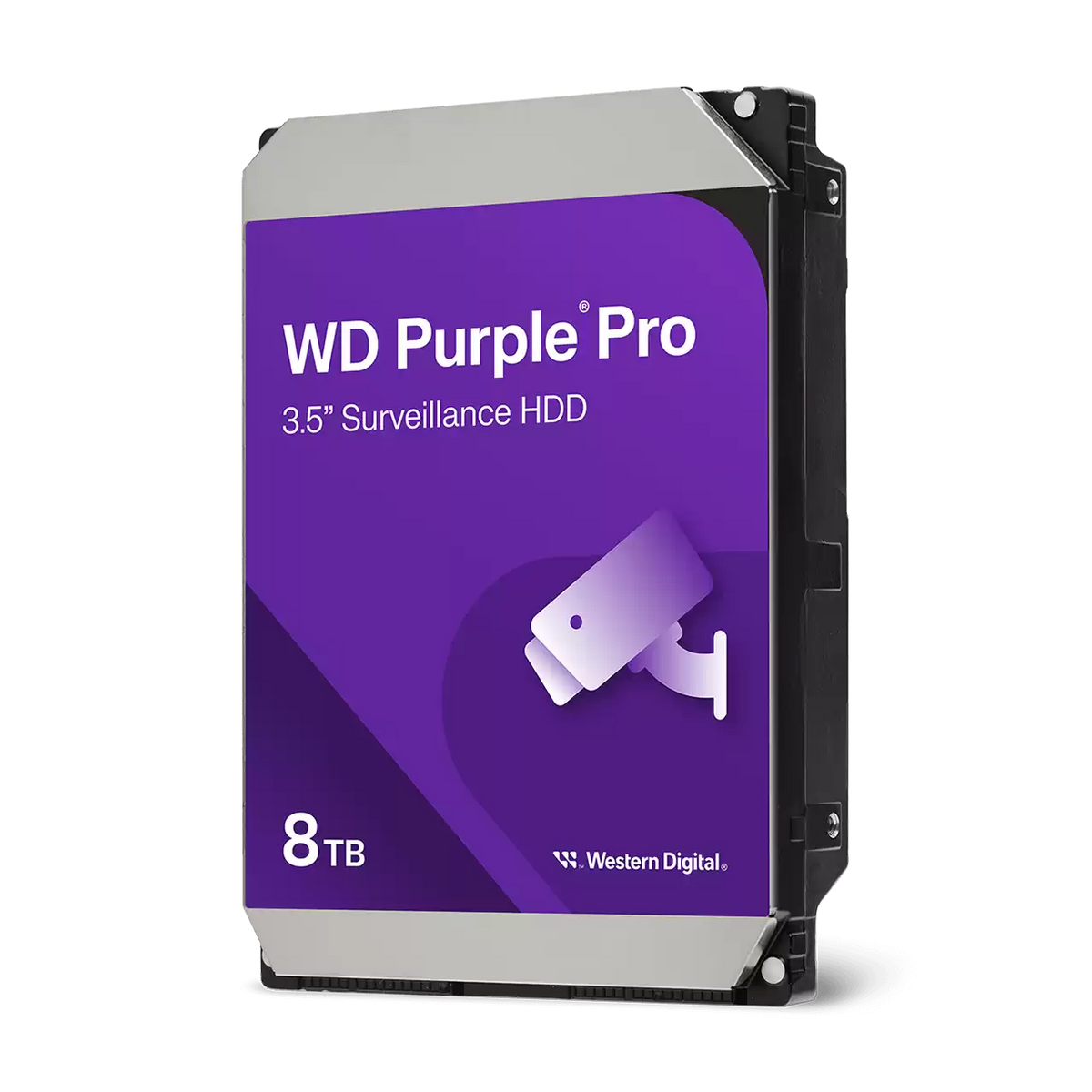 WESTERN DIGITAL 8TB WD PURPLE PRO HARD DRIVE 3.5' FOR CCTV