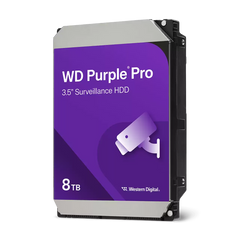 WESTERN DIGITAL 8TB WD PURPLE PRO HARD DRIVE 3.5' FOR CCTV