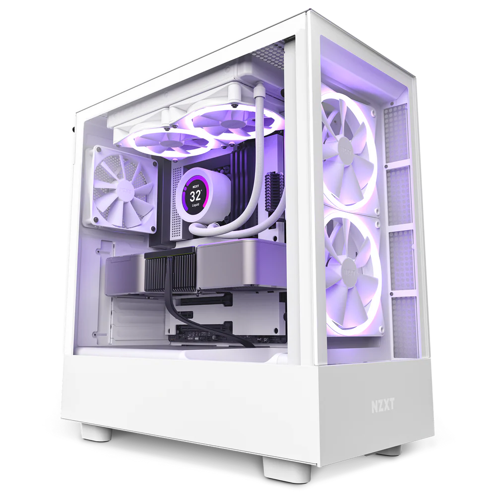 NZXT CA-H510E-W1 H510 ELITE WHITE PC CASE