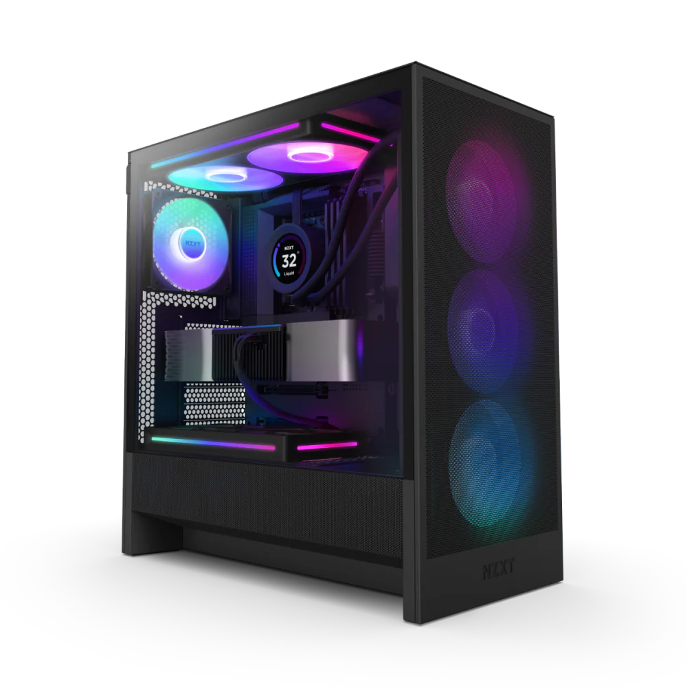 NZXT H5 FLOW RGB BLACK CC-H52FB-R1 PC CASE
