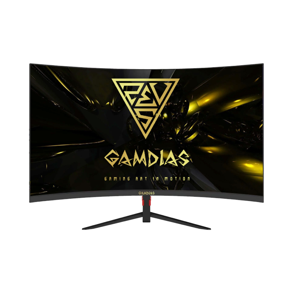 GAMDIAS ATLAS HD24C II 24" VA 180HZ FHD CURVED GAMING MONITOR