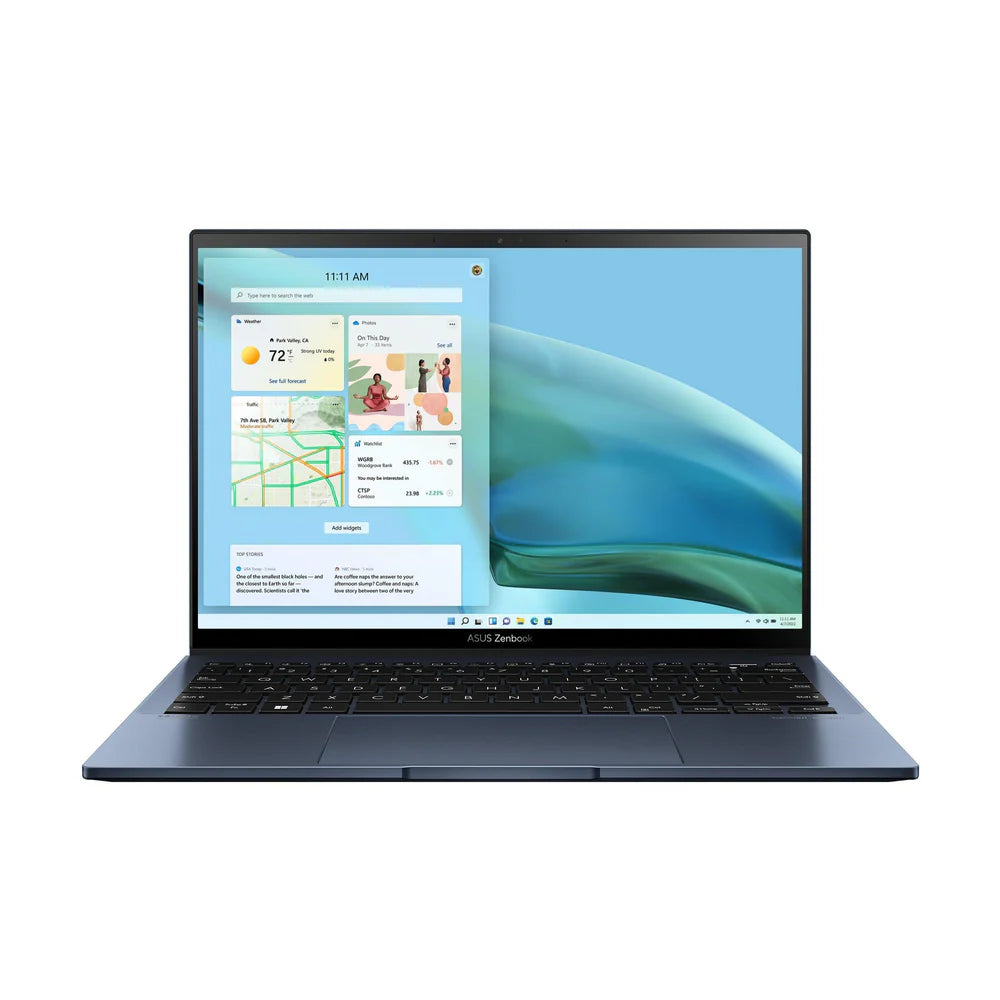 ASUS ZENBOOK UM5302TA-LV464WS AMD RYZEN 5-6600U 8GB MEM 512GB SSD 13.3" OLED WQXGA WIN11 PONDER BLUE OFFICE H&S 2021 W/ SLEEVE