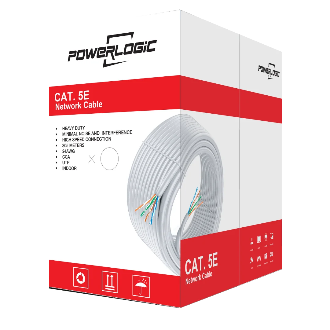 POWERLOGIC 305M CAT 5 UTP CABLE